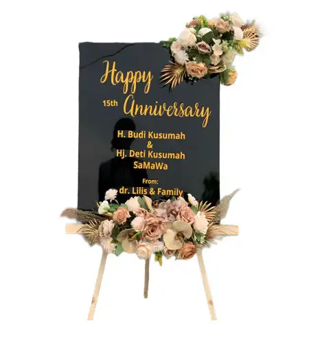 Papan Bunga Akrilik Ularan